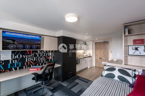 留学生必须知道的留学租房攻略：西苏格兰大学One Bedroom Flat