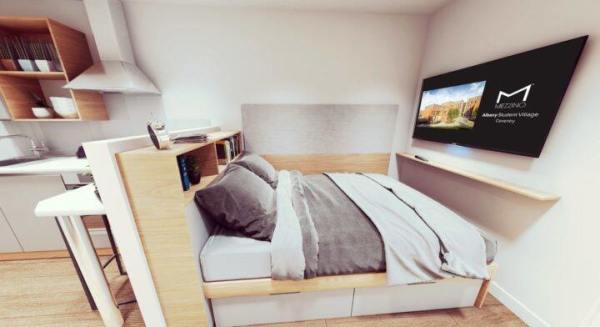 集好家：留学生最佳选择——纽曼大学One Bedroom Flat租房