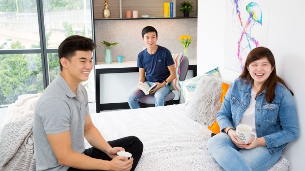 留学海外，住进集好家的Twin Room宿舍，舒适温馨的留学生活