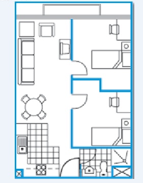 伦敦留学生租房推荐：皇家艺术学院One Bedroom Flat附近学生公寓