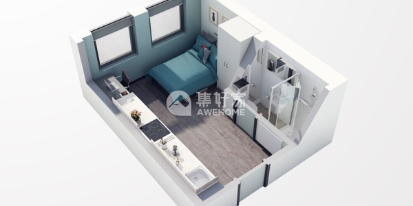朴次茅斯大学公寓可以男女混住嘛